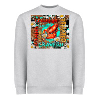 Heather Grey western crawfish Heavyweight Sweatshirt - AdoDesignShop