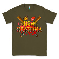 Army Green softball grandma Classic Tee - AdoDesignShop