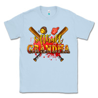 Dusty Blue softball grandma Classic Tee - AdoDesignShop