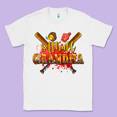 Softball Grandma Classic Tee Designed By Adodesignshop