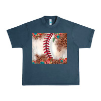 Midnight Navy baseball leopard Urban Heavy Tee - JahusDesignShop