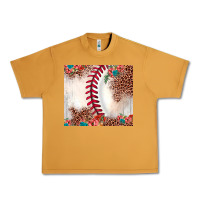 Peanut Butter baseball leopard Urban Heavy Tee - JahusDesignShop