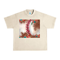 Sandshell baseball leopard Urban Heavy Tee - JahusDesignShop