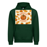 Foreset Green pumpkin spice fall leaves Urban Hoodie - TumblerDesignByShophia