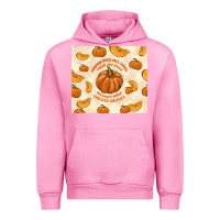 Fuchsia Pink pumpkin spice fall leaves Urban Hoodie - TumblerDesignByShophia