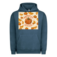 Pigment Midnight Navy pumpkin spice fall leaves Urban Hoodie - TumblerDesignByShophia