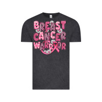 Vintage Black breast cancer warrior Vintage Tee - JahusDesignShop