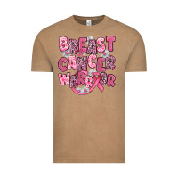 Vintage Coffee breast cancer warrior Vintage Tee - JahusDesignShop