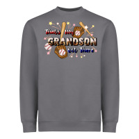 Storm that's my grandson out there baseball Heavyweight Sweatshirt - JahusDesignShop