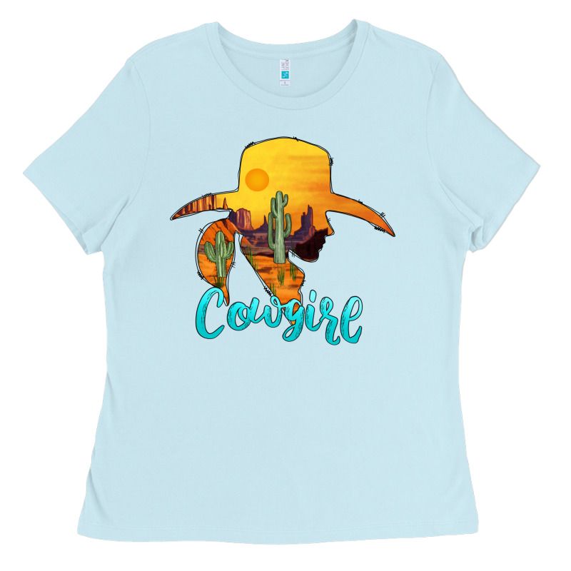 Cowgirl Western Ladies Tee by AdoDesignShop | Teevron