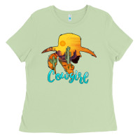 Matcha cowgirl western Ladies Tee - AdoDesignShop