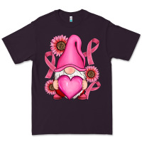 Plum Breast Cancer gnomes Premium Tee - RanaPortraitStore