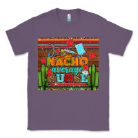 Lavender nacho average nurse with roses Classic Tee - AdoDesignShop