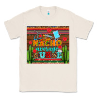 Natural nacho average nurse with roses Classic Tee - AdoDesignShop