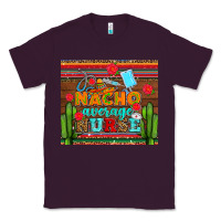 Plum nacho average nurse with roses Classic Tee - AdoDesignShop