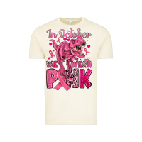 Vintage Arctic in october we wear pink dinosaur Vintage Tee - JahusDesignShop