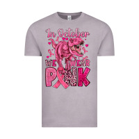 Vintage Zinc in october we wear pink dinosaur Vintage Tee - JahusDesignShop
