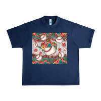 Navy baseball leopard Urban Heavy Tee - JahusDesignShop