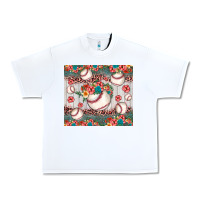 White baseball leopard Urban Heavy Tee - JahusDesignShop