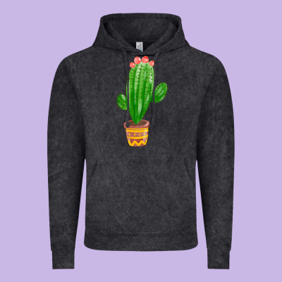 Mexican Cactus Vintage Hoodie Designed By Fadigitalartstudio