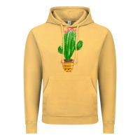 Vintage Mustard mexican cactus Vintage Hoodie - FaDigitalArtStudio