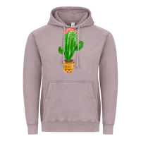 Vintage Zinc mexican cactus Vintage Hoodie - FaDigitalArtStudio