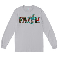 Moon Dust faith christmas cross Long Sleeve Tee - AdoDesignShop