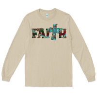 Mushroom faith christmas cross Long Sleeve Tee - AdoDesignShop