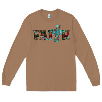Toasted Coconut faith christmas cross Long Sleeve Tee - AdoDesignShop