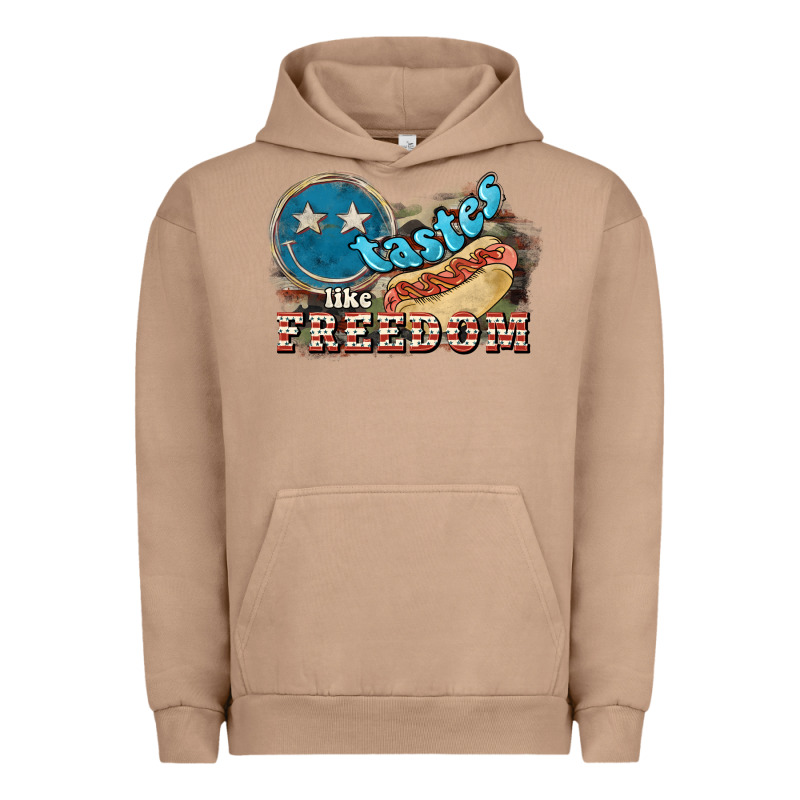 Tastes Like Freedom 4th Of July Urban Hoodie by HowdyJamesFarm | Teevron