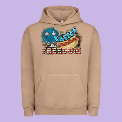 Tastes Like Freedom 4th Of July Urban Hoodie Designed By Howdyjamesfarm