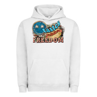 Pigment Lunar Rock Tastes like freedom 4th of july Urban Hoodie - HowdyJamesFarm
