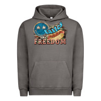 Pigment Tornado Tastes like freedom 4th of july Urban Hoodie - HowdyJamesFarm