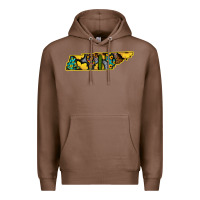 Chestnut Western Tenessee Map Sunflower Pattern Premium Hoodie - Bettercallsaul