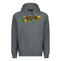 Rock Western Tenessee Map Sunflower Pattern Premium Hoodie - Bettercallsaul