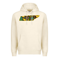 Tofu Western Tenessee Map Sunflower Pattern Premium Hoodie - Bettercallsaul