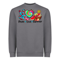 Storm peace love  summer Heavyweight Sweatshirt - AdoDesignShop