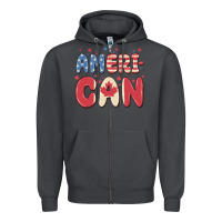 Smoke American Zipper Hoodie - MaliasSmallBusiness
