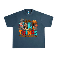 Midnight Navy all the fall thıngs or whatever Urban Heavy Tee - AdoDesignShop