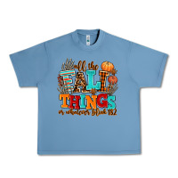 Pebble Blue all the fall thıngs or whatever Urban Heavy Tee - AdoDesignShop