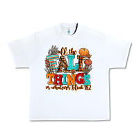 White all the fall thıngs or whatever Urban Heavy Tee - AdoDesignShop