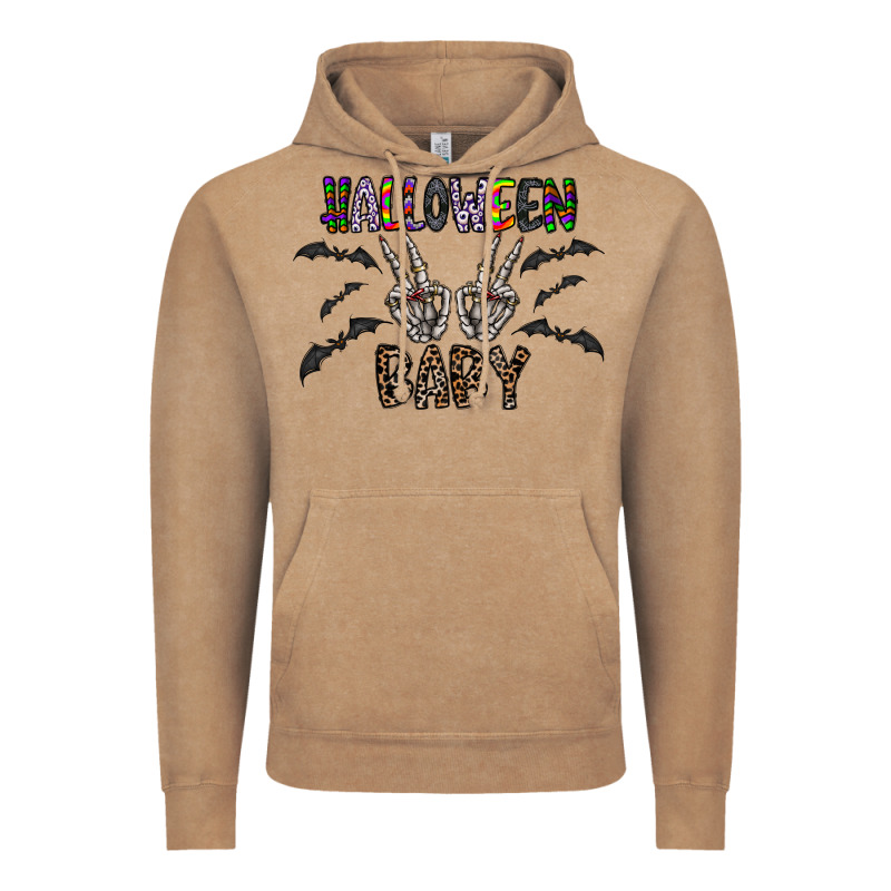 Halloween Baby Vintage Hoodie by CowhideDigitalArt | Teevron
