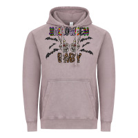 Vintage Zinc halloween baby Vintage Hoodie - CowhideDigitalArt