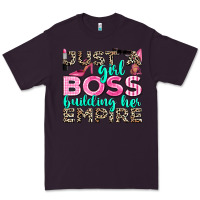 Plum just a girl boss building her empire Premium Tee - texasbilliewilder