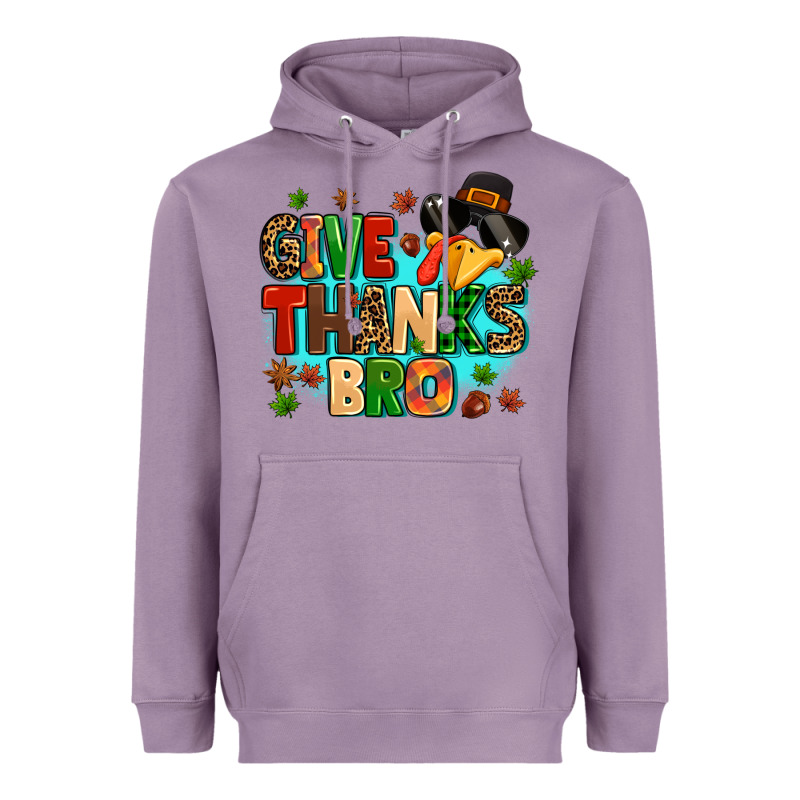 Give Thanks Bro Heavyweight Hoodie by MaliasSmallBusiness | Teevron