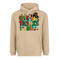 Mushroom give thanks bro Heavyweight Hoodie - MaliasSmallBusiness