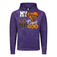 Cloud Purple my heart is on that court Vintage Hoodie - HRA Design Shop