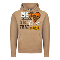 Vintage Coffee my heart is on that court Vintage Hoodie - HRA Design Shop