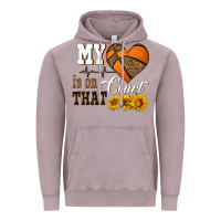 Vintage Zinc my heart is on that court Vintage Hoodie - HRA Design Shop