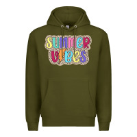 Army Green summer vibes Premium Hoodie - JahusDesignShop